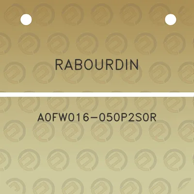 rabourdin-a0fw016-050p2s0r