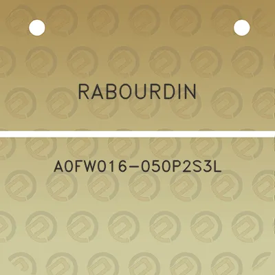 rabourdin-a0fw016-050p2s3l