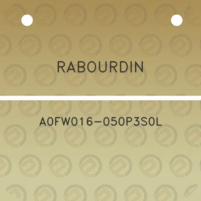 rabourdin-a0fw016-050p3s0l