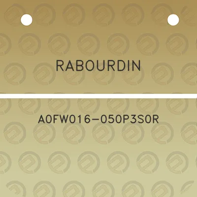 rabourdin-a0fw016-050p3s0r