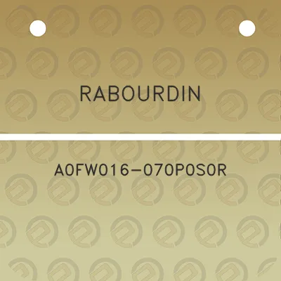 rabourdin-a0fw016-070p0s0r