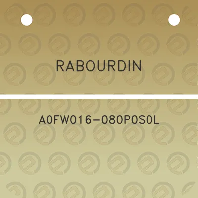 rabourdin-a0fw016-080p0s0l