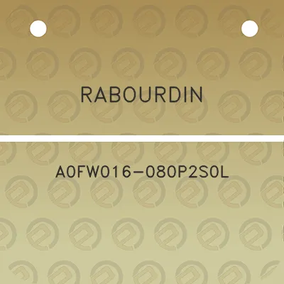 rabourdin-a0fw016-080p2s0l