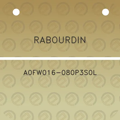 rabourdin-a0fw016-080p3s0l