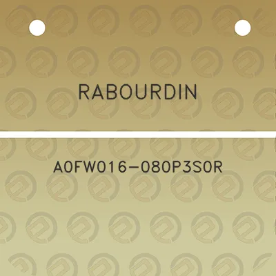 rabourdin-a0fw016-080p3s0r