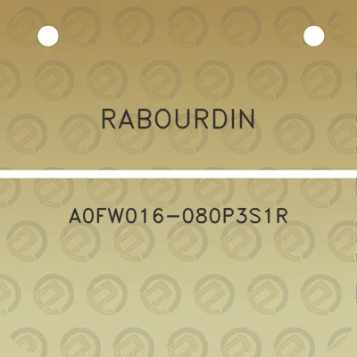 rabourdin-a0fw016-080p3s1r