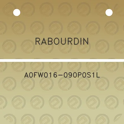 rabourdin-a0fw016-090p0s1l