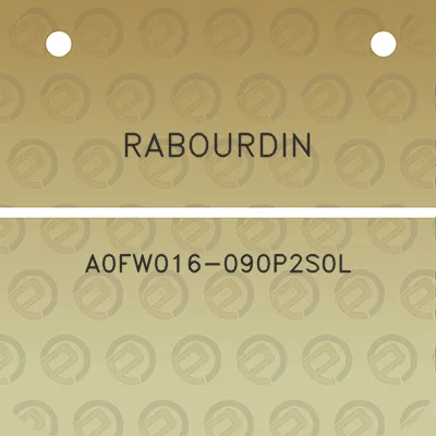 rabourdin-a0fw016-090p2s0l