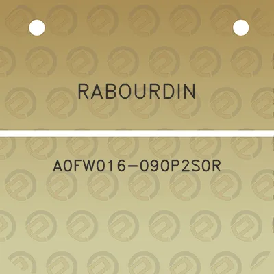 rabourdin-a0fw016-090p2s0r