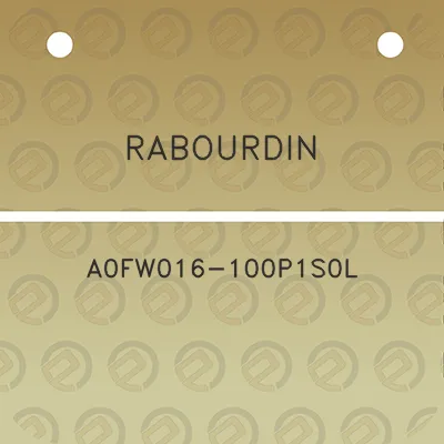 rabourdin-a0fw016-100p1s0l