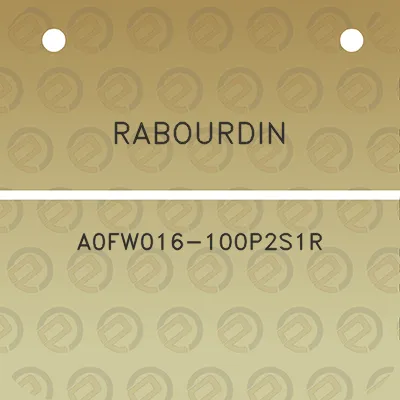 rabourdin-a0fw016-100p2s1r