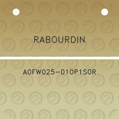 rabourdin-a0fw025-010p1s0r