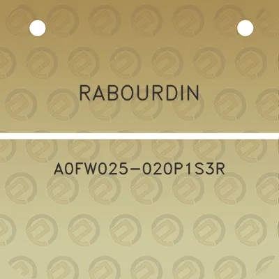 rabourdin-a0fw025-020p1s3r