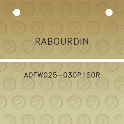 rabourdin-a0fw025-030p1s0r