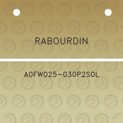 rabourdin-a0fw025-030p2s0l