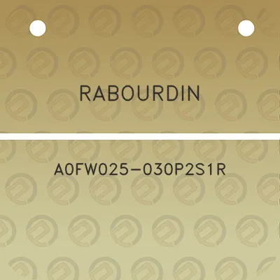 rabourdin-a0fw025-030p2s1r