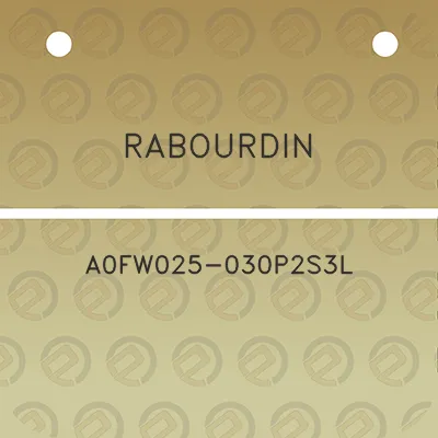 rabourdin-a0fw025-030p2s3l