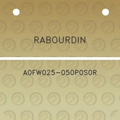 rabourdin-a0fw025-050p0s0r