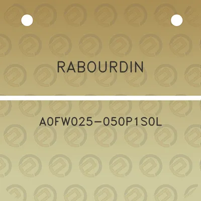 rabourdin-a0fw025-050p1s0l