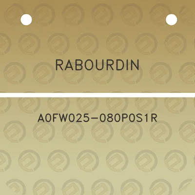 rabourdin-a0fw025-080p0s1r