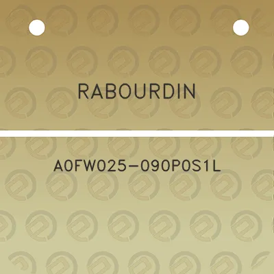 rabourdin-a0fw025-090p0s1l