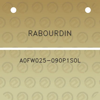 rabourdin-a0fw025-090p1s0l