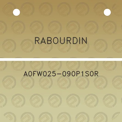 rabourdin-a0fw025-090p1s0r