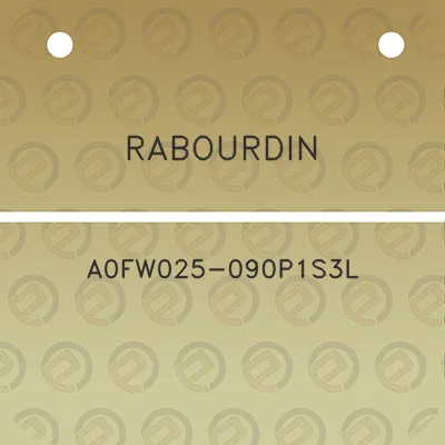 rabourdin-a0fw025-090p1s3l