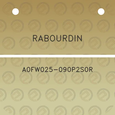 rabourdin-a0fw025-090p2s0r