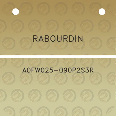 rabourdin-a0fw025-090p2s3r