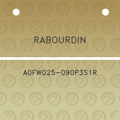 rabourdin-a0fw025-090p3s1r