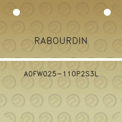 rabourdin-a0fw025-110p2s3l