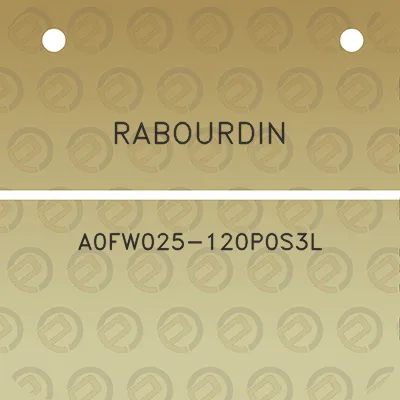 rabourdin-a0fw025-120p0s3l