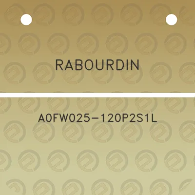 rabourdin-a0fw025-120p2s1l