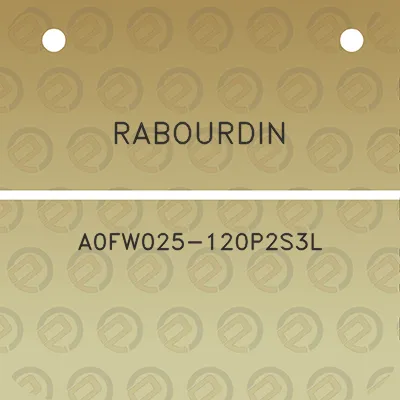 rabourdin-a0fw025-120p2s3l