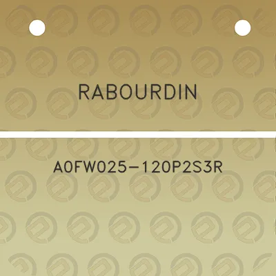 rabourdin-a0fw025-120p2s3r