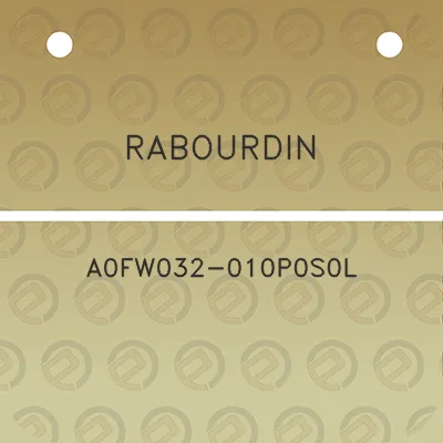 rabourdin-a0fw032-010p0s0l