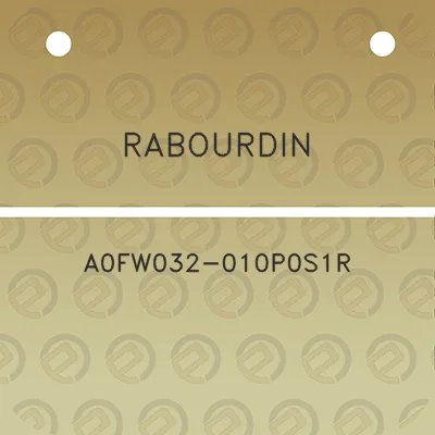 rabourdin-a0fw032-010p0s1r