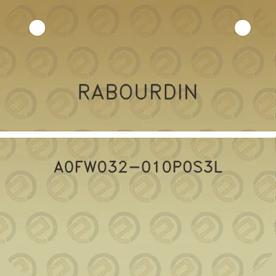 rabourdin-a0fw032-010p0s3l