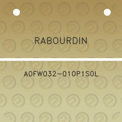 rabourdin-a0fw032-010p1s0l