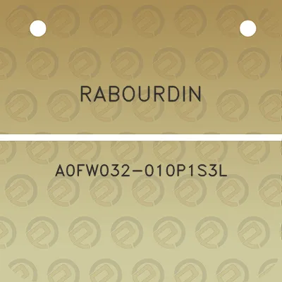 rabourdin-a0fw032-010p1s3l