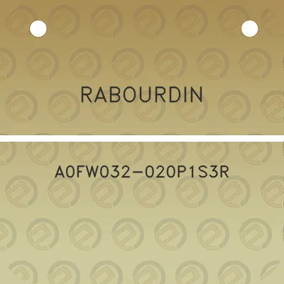 rabourdin-a0fw032-020p1s3r