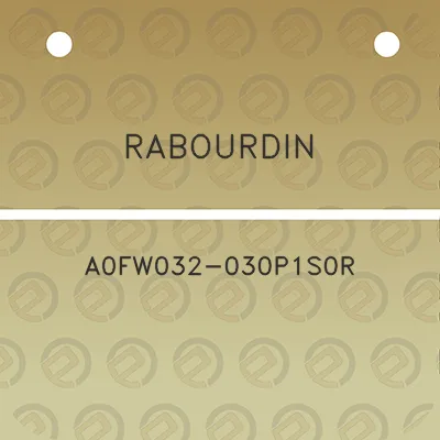 rabourdin-a0fw032-030p1s0r