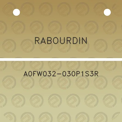 rabourdin-a0fw032-030p1s3r