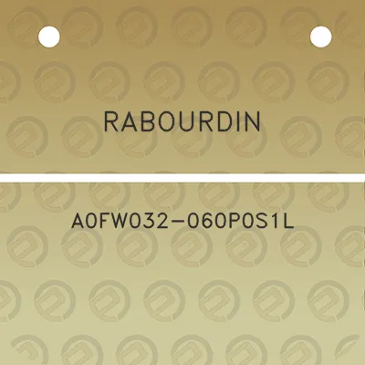 rabourdin-a0fw032-060p0s1l