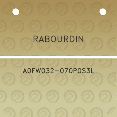 rabourdin-a0fw032-070p0s3l