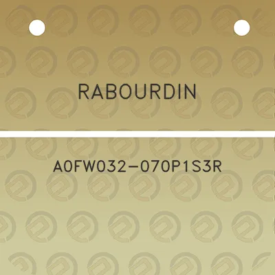 rabourdin-a0fw032-070p1s3r