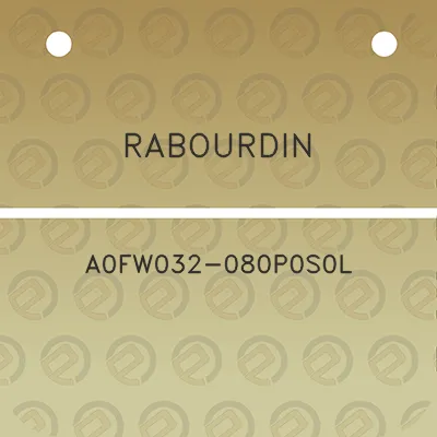 rabourdin-a0fw032-080p0s0l