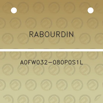 rabourdin-a0fw032-080p0s1l