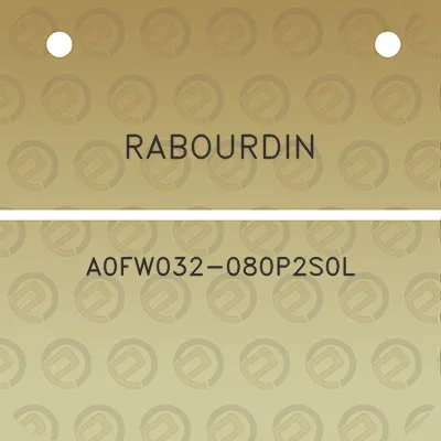 rabourdin-a0fw032-080p2s0l